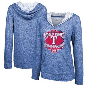 NWT MLB official Rangers World Series Champions Hoodie